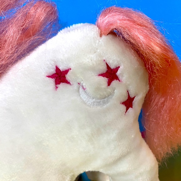 MY LITTLE PONY G1 VTG 1984 ORIGINAL HASBRO SOFTIES UNICORN MOONDANCER PLUSH PONY - Picture 4 of 14